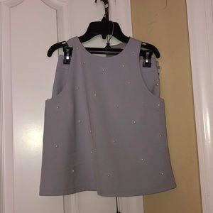 Two Piece Formal Gray Skirt and Shirt Small